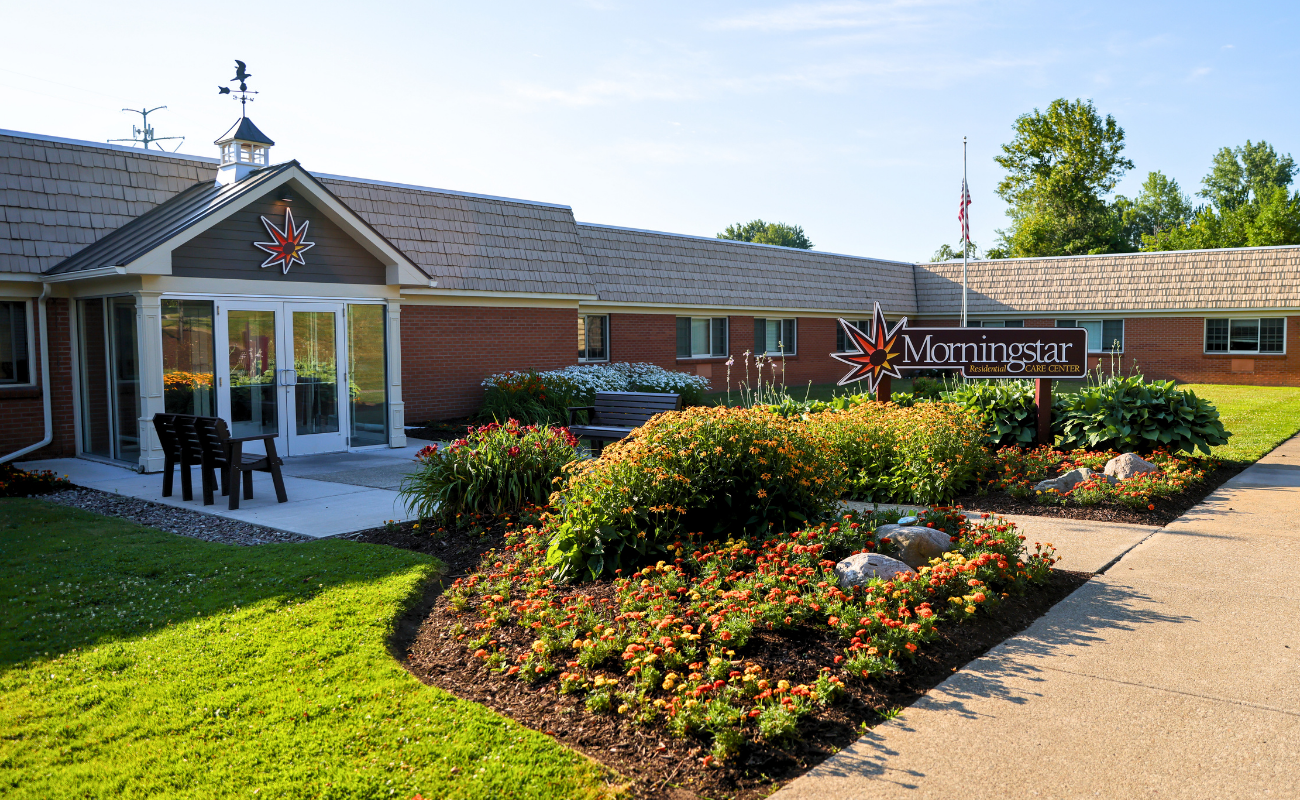 Morningstar Residential Care Building Entrance